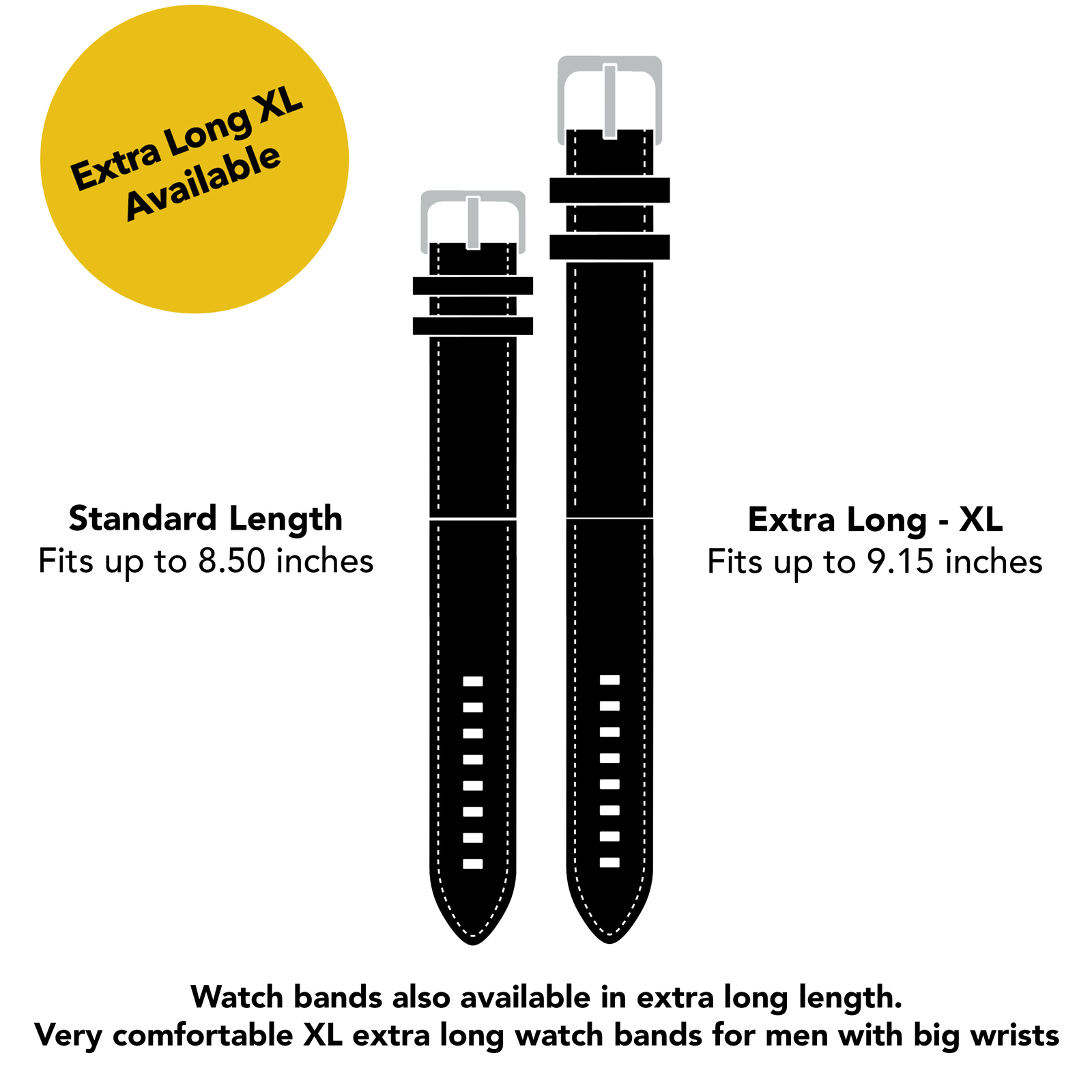 18mm Leather Rally Strap, Watch Band for Omega Speedmaster