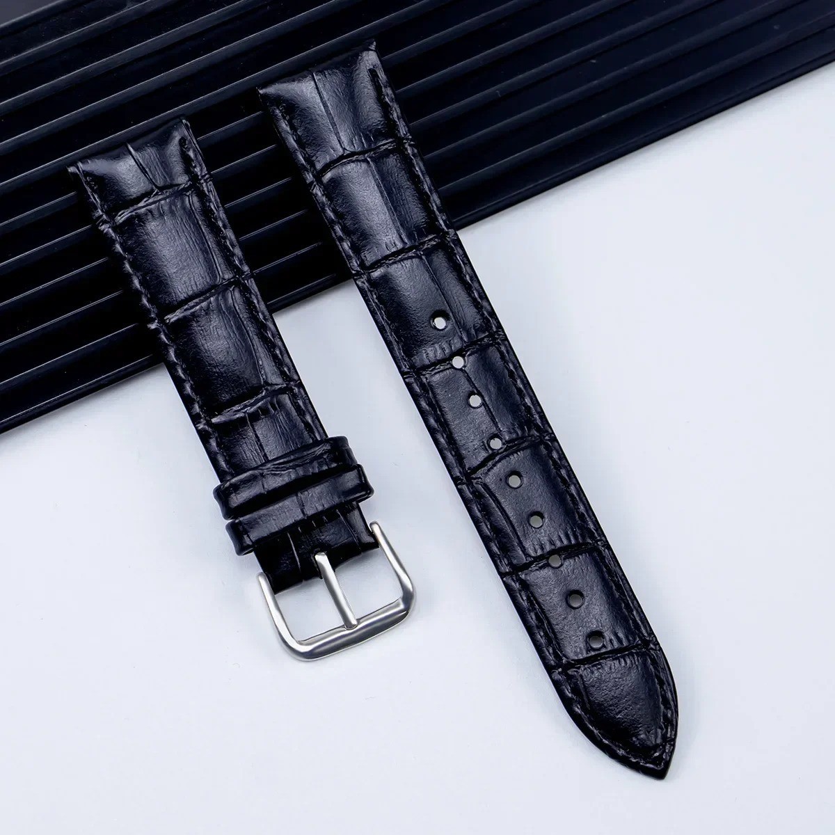 Genuine Leather Mens Watch Strap Band Brown Black 12mm 14mm 16mm 18mm 20mm 22mm