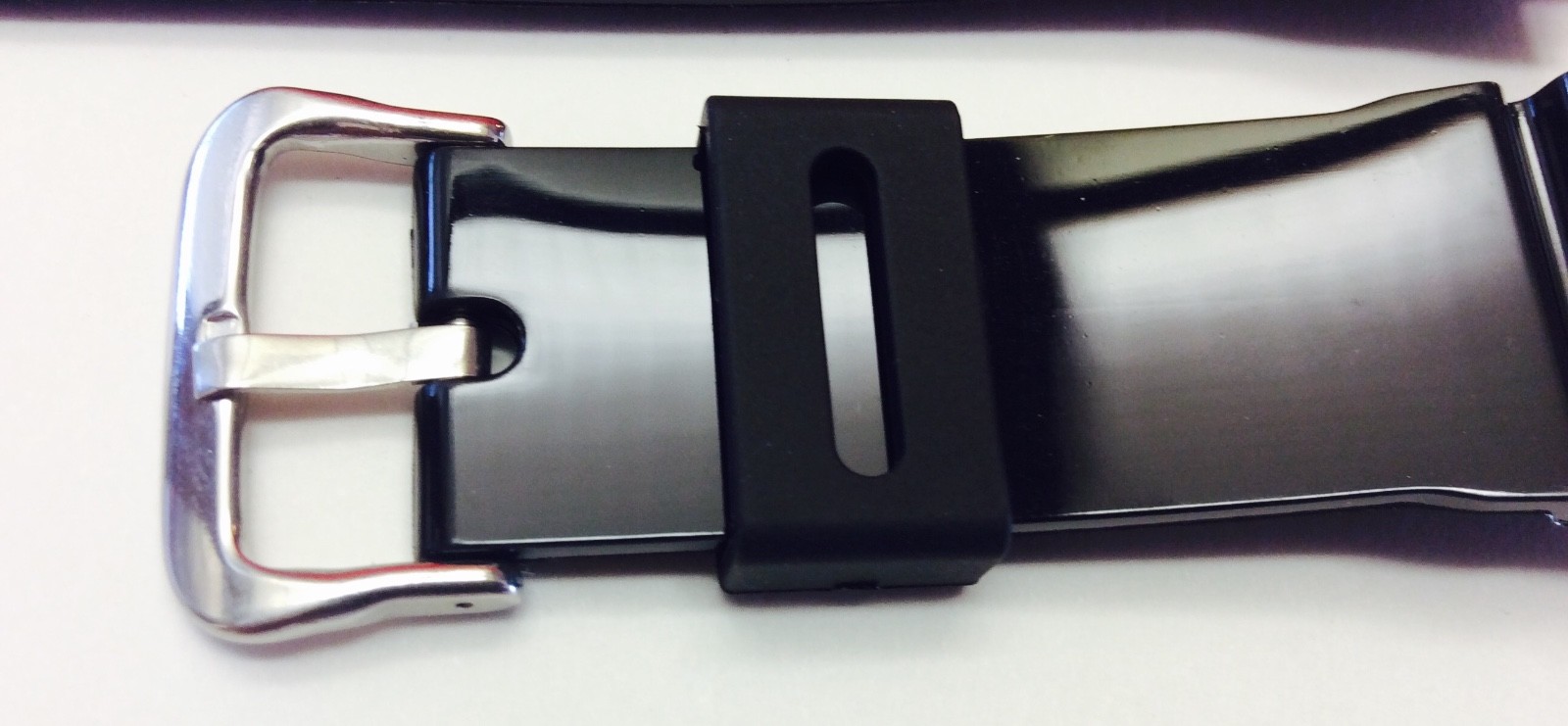 Fits Casio G Shock DW-6900 CB Series Shiny Black Watch band Strap generic