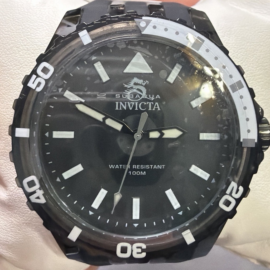 Invicta Black With Grey Watch
