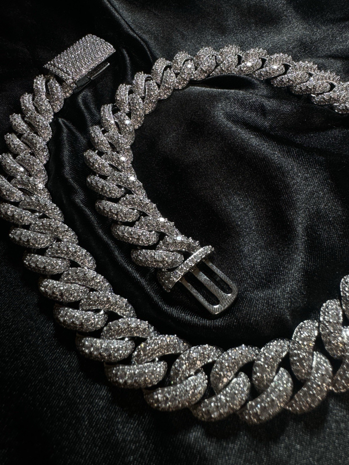 18MM Iced Out Cuban Link Chain AAAAA CZ Gold Plated Brass Hip Hop Necklace 20”