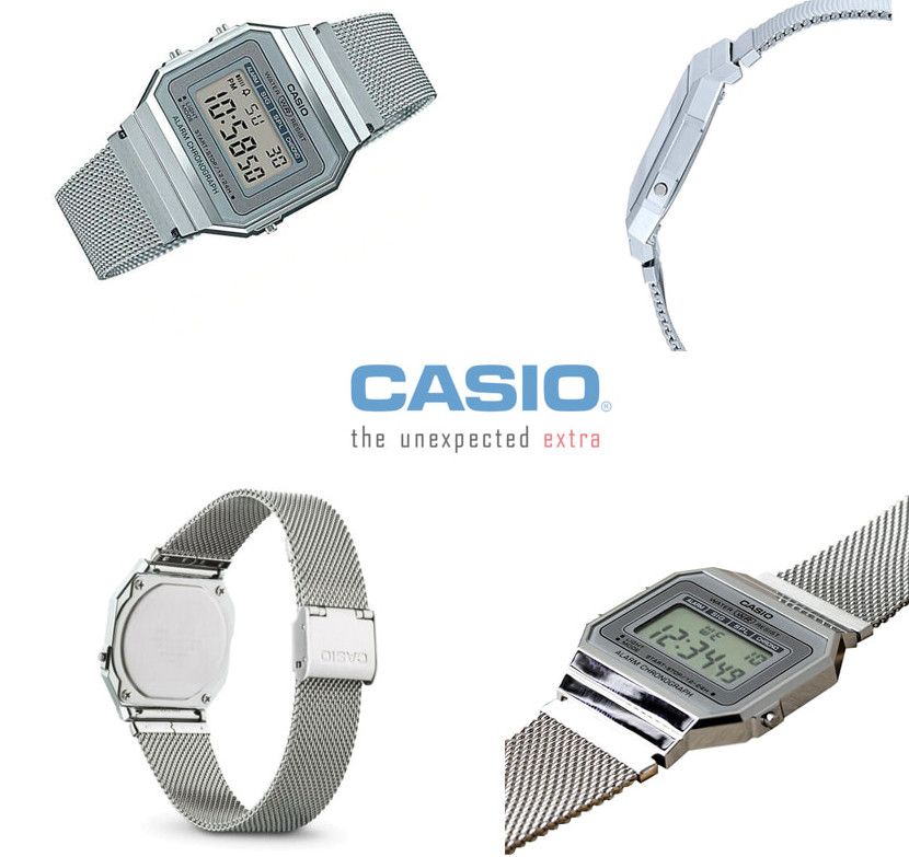 Casio Unisex Metal Wrist Watch A700WM-7A