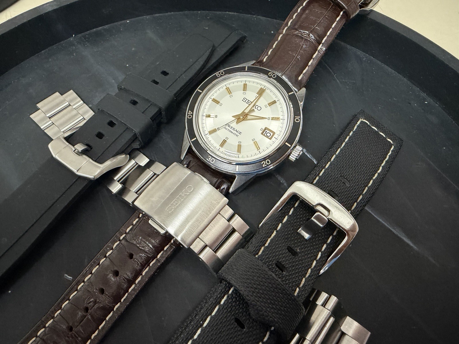SEIKO Automatic Watch for Men – Presage Collection Vintage 1960s Watch