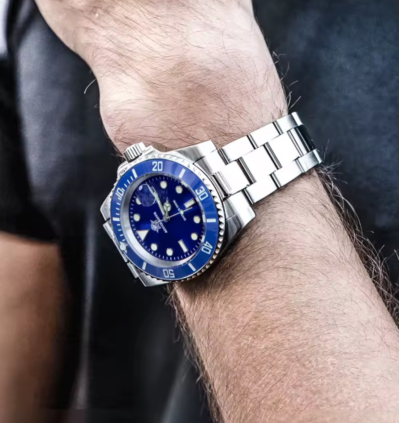 Waterproof Men Watch Stainless Steel Quartz Luminous Classic Business Wristwatch