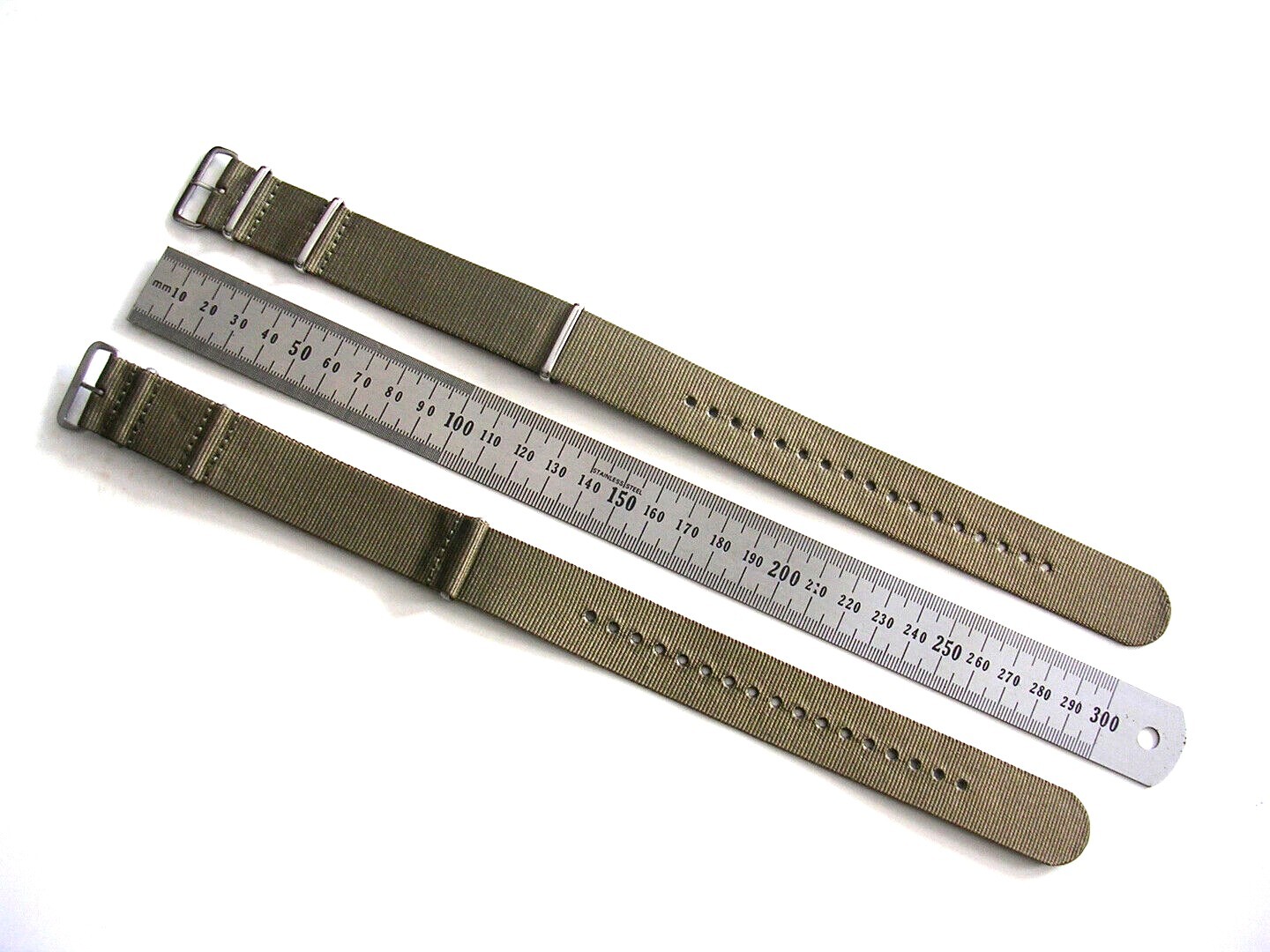 NATO ® strap watch band G10 Ballistic nylon Military RAF stitched bond IW SUISSE