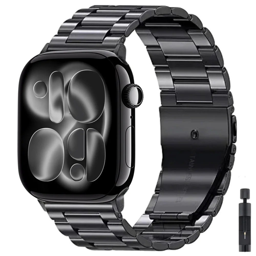 Stainless Steel Apple Watch Band 42 44 45mm For iWatch Series SE 8 7 6 5 4 3 2 1