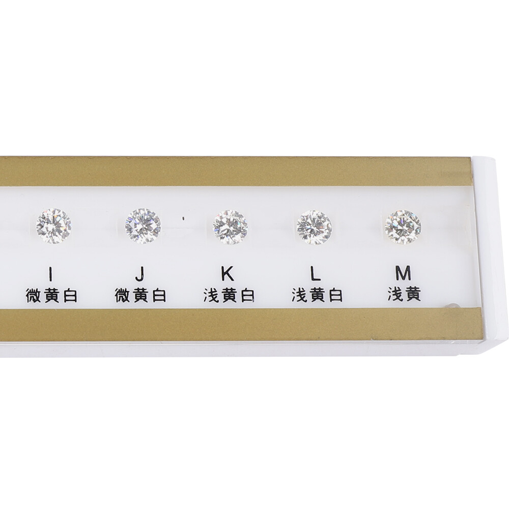 GIA Master Set Diamond Color Grading Grader Color Tester 10 Stone D-M Color Tool