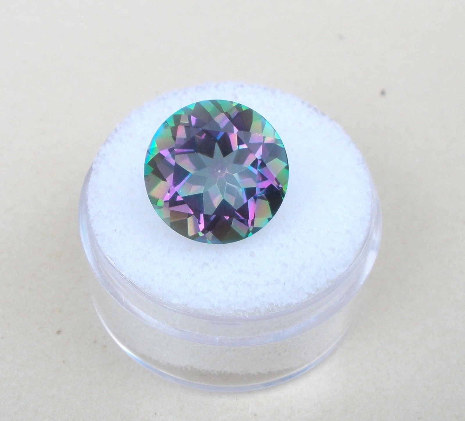 13mm Rainbow Mystic Quartz Round Gem