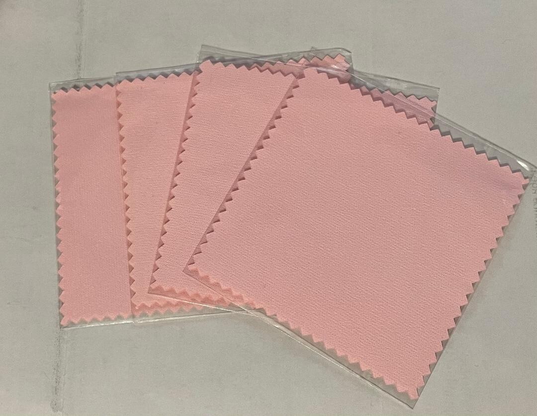 Jewelry Cleaner Polishing Cloths – Set of Four