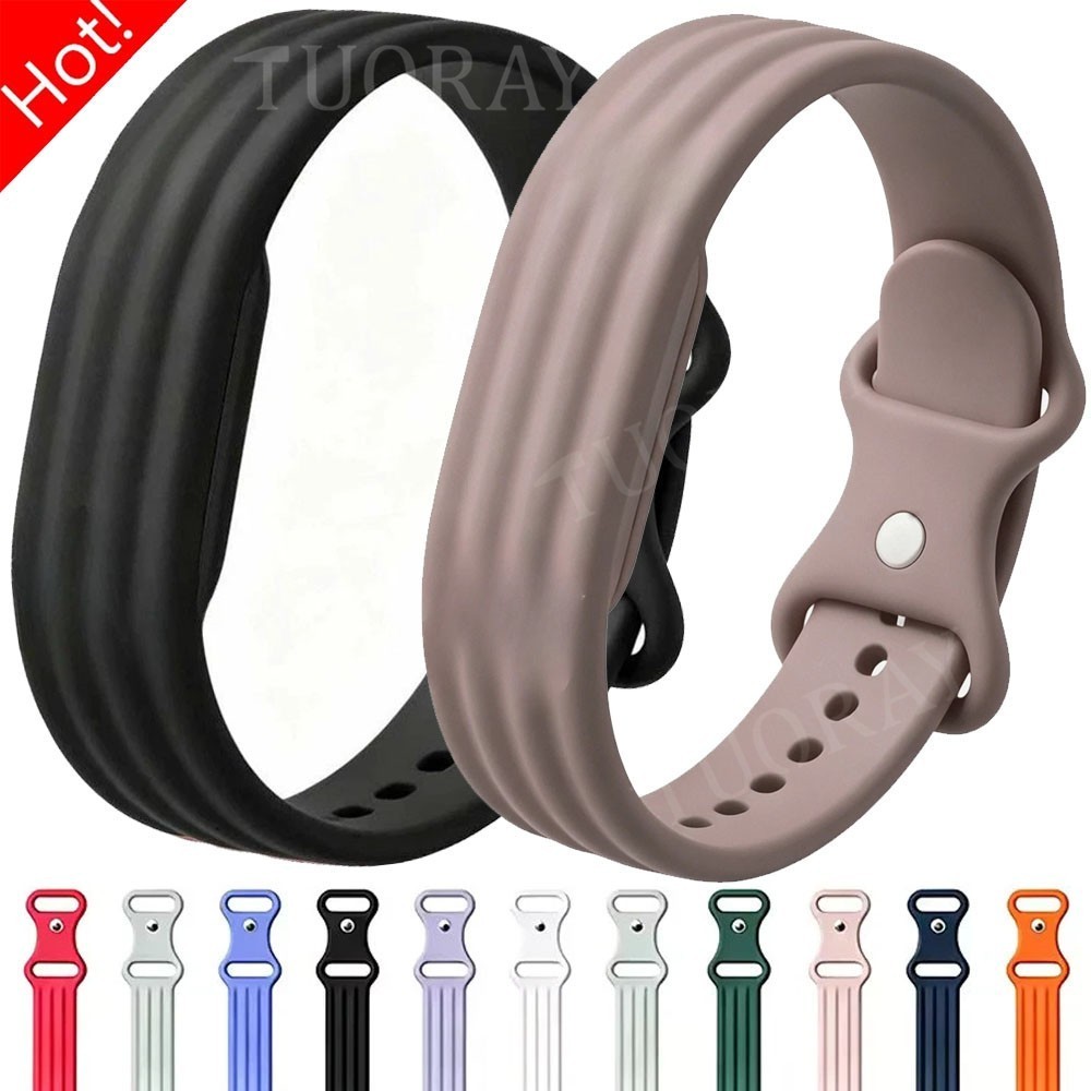 For Google Fitbit Air 2026 Nylon Silicone Adjustable Sports Band Strap Bracelet