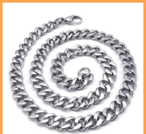 316L Stainless Steel chain Necklace N-A178