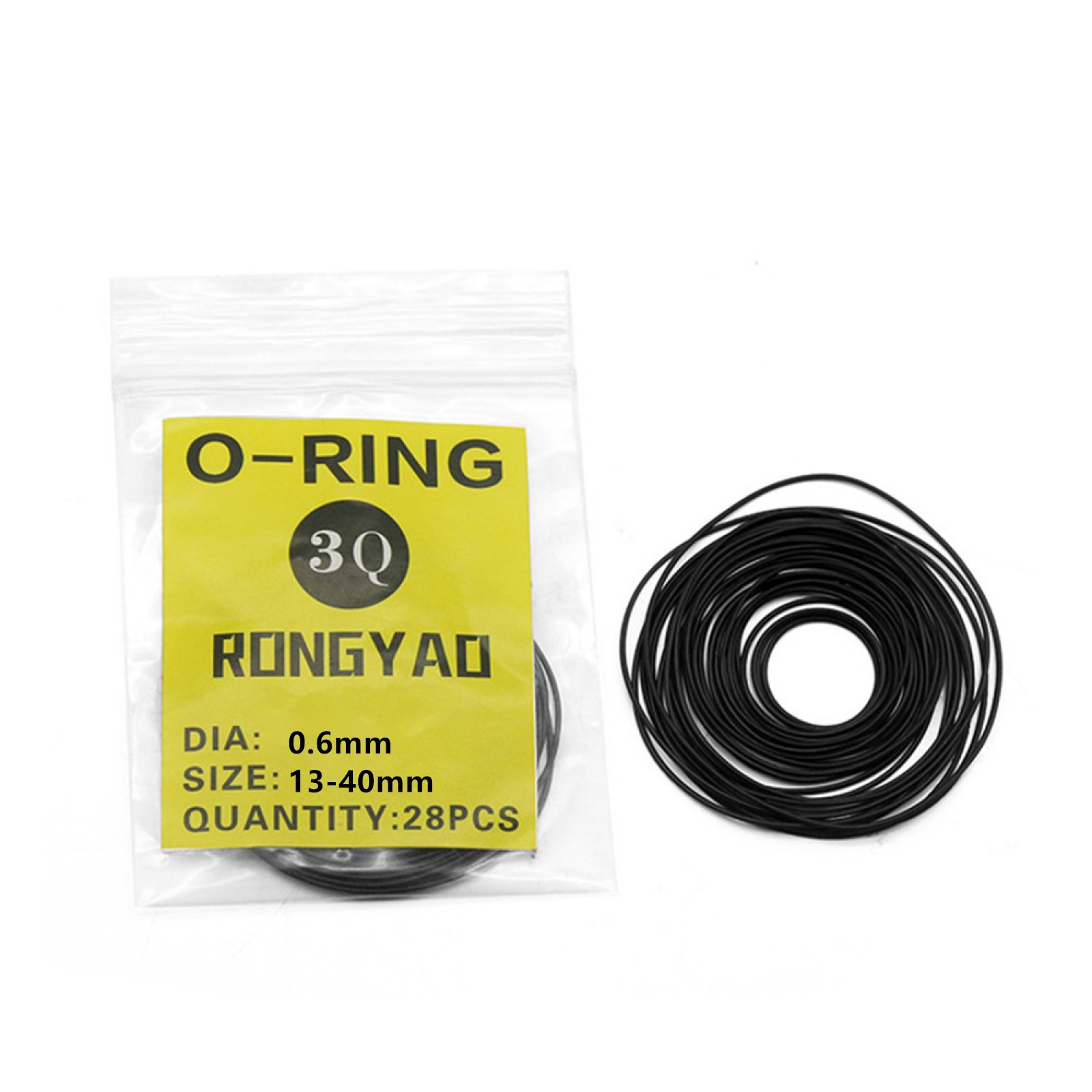 0.6mm Watch O-Ring Waterproof Rubber Cover Gaskets Watchmaker Repair Parts g