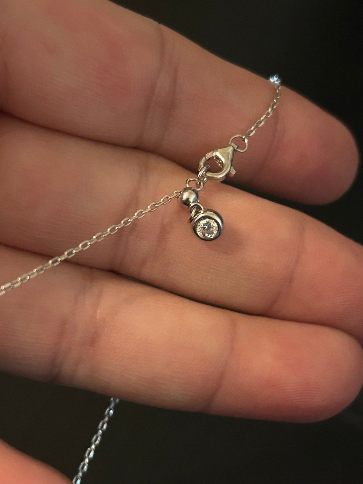 925 Sterling Silver Necklace with Shovel Pendant