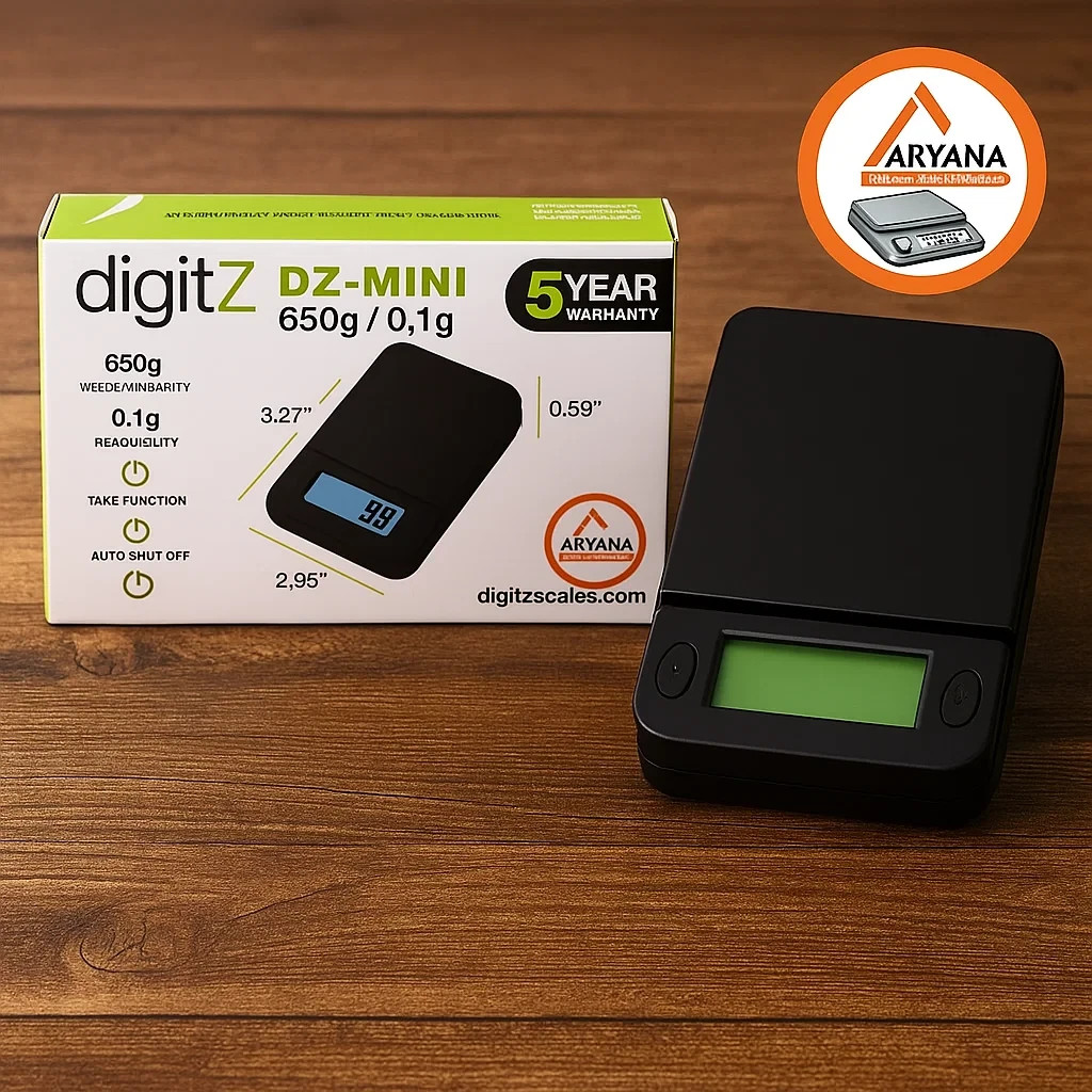 DigitZ™ DZ-MINI 650g / 0.1g Digital Pocket Scale – FREE Batteries – Precision
