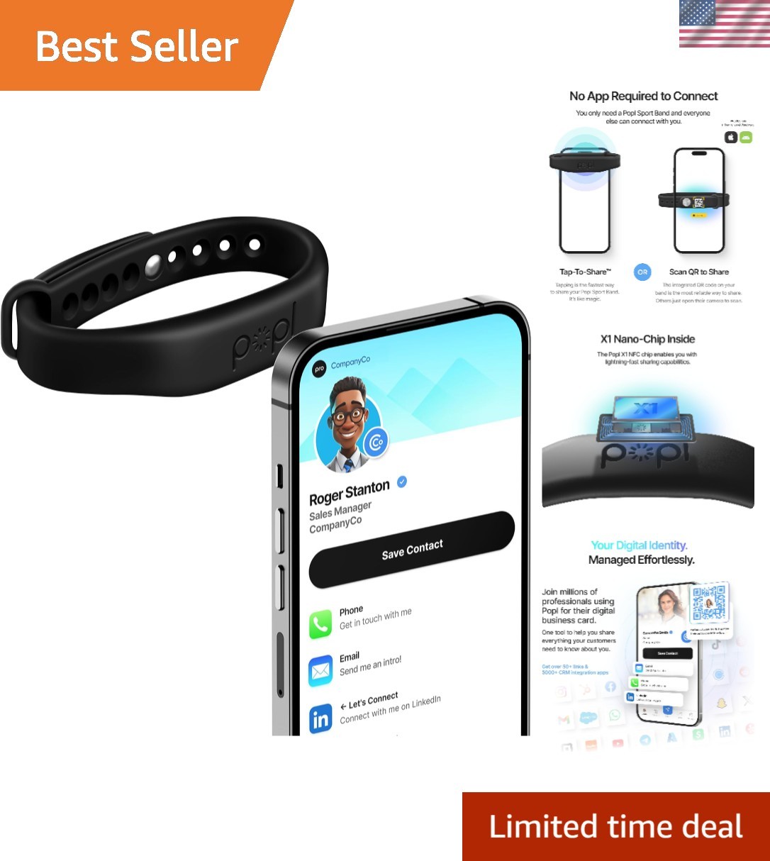 Authentic Patented Bracelet Avoid Fake Knockoffs – Smart NFC Networking Card …