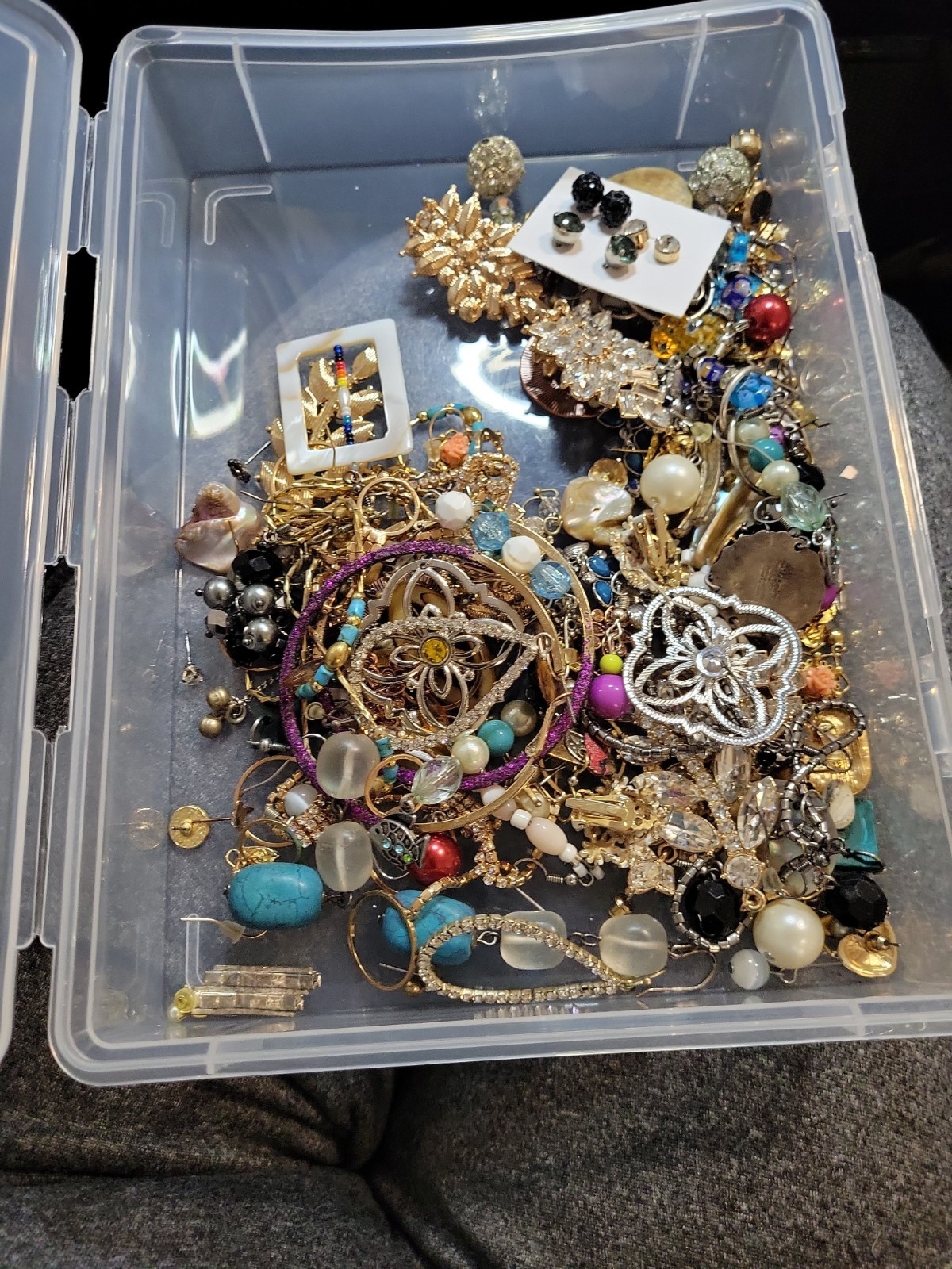 Bulk Mixed Style Type Age Jewelry Lots Lbs All Wearable