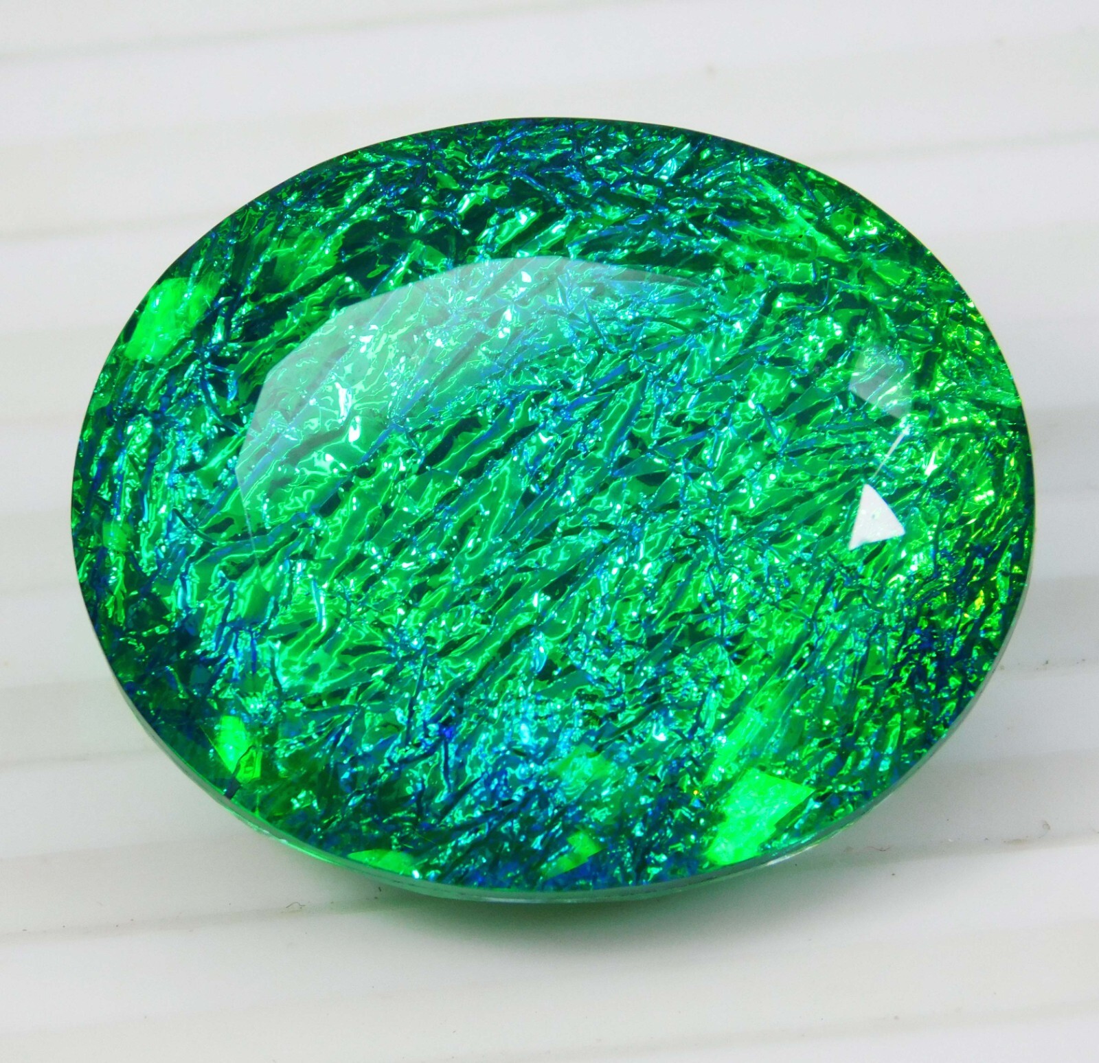 104.30 Ct Natural Monarch Fire Opal Doublet Oval Cut Loose Gemstone Certified