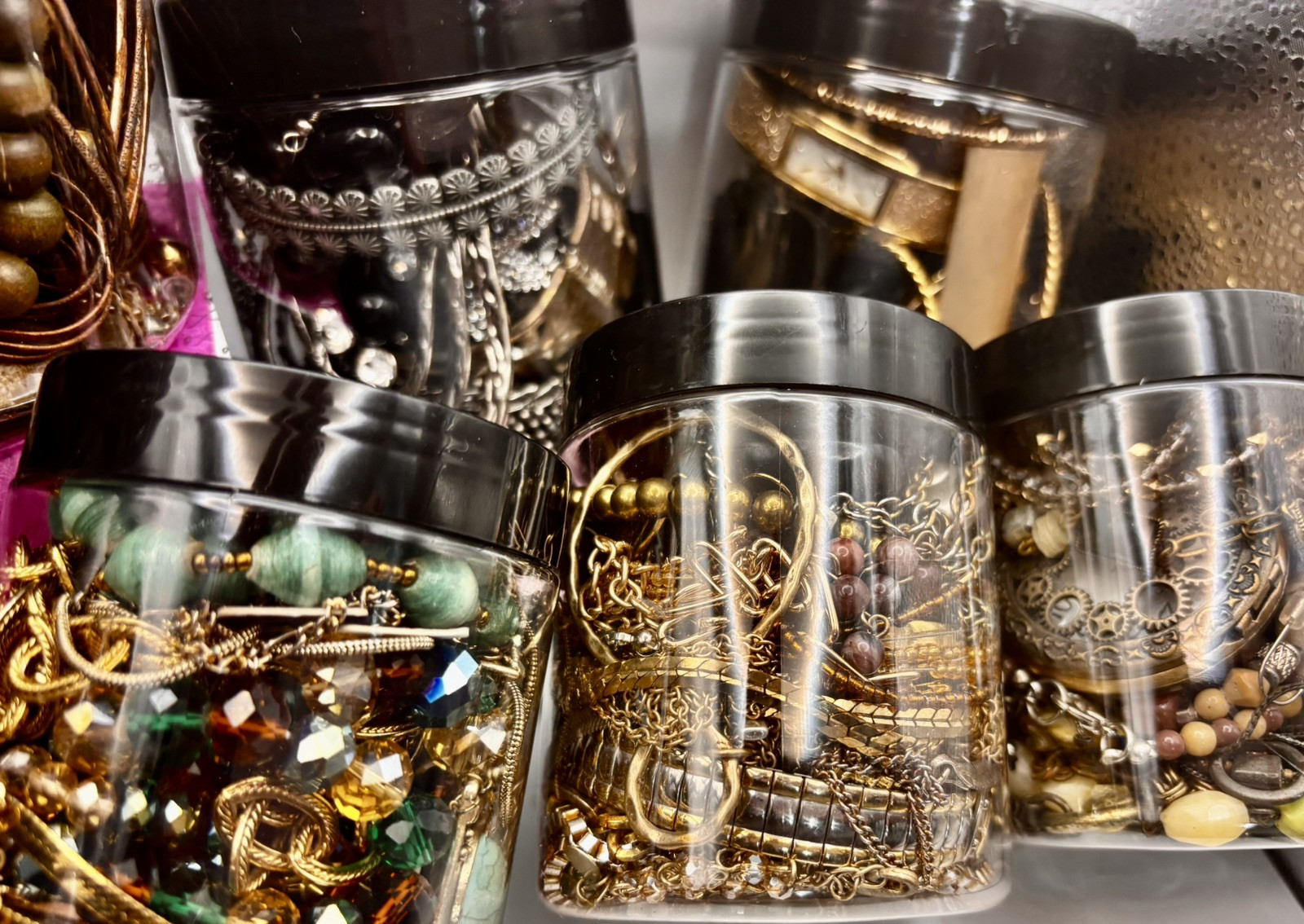 Mystery Jewelry Jar- All Wearable – No Junk Customization Available 2 Sizes