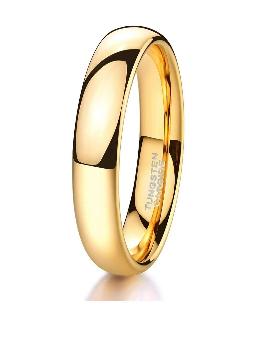 1mm 2mm 3mm 4mm 5mm 6mm 7mm 8mm Tungsten Silver/Yellow Gold/Rose Gold/Black W…