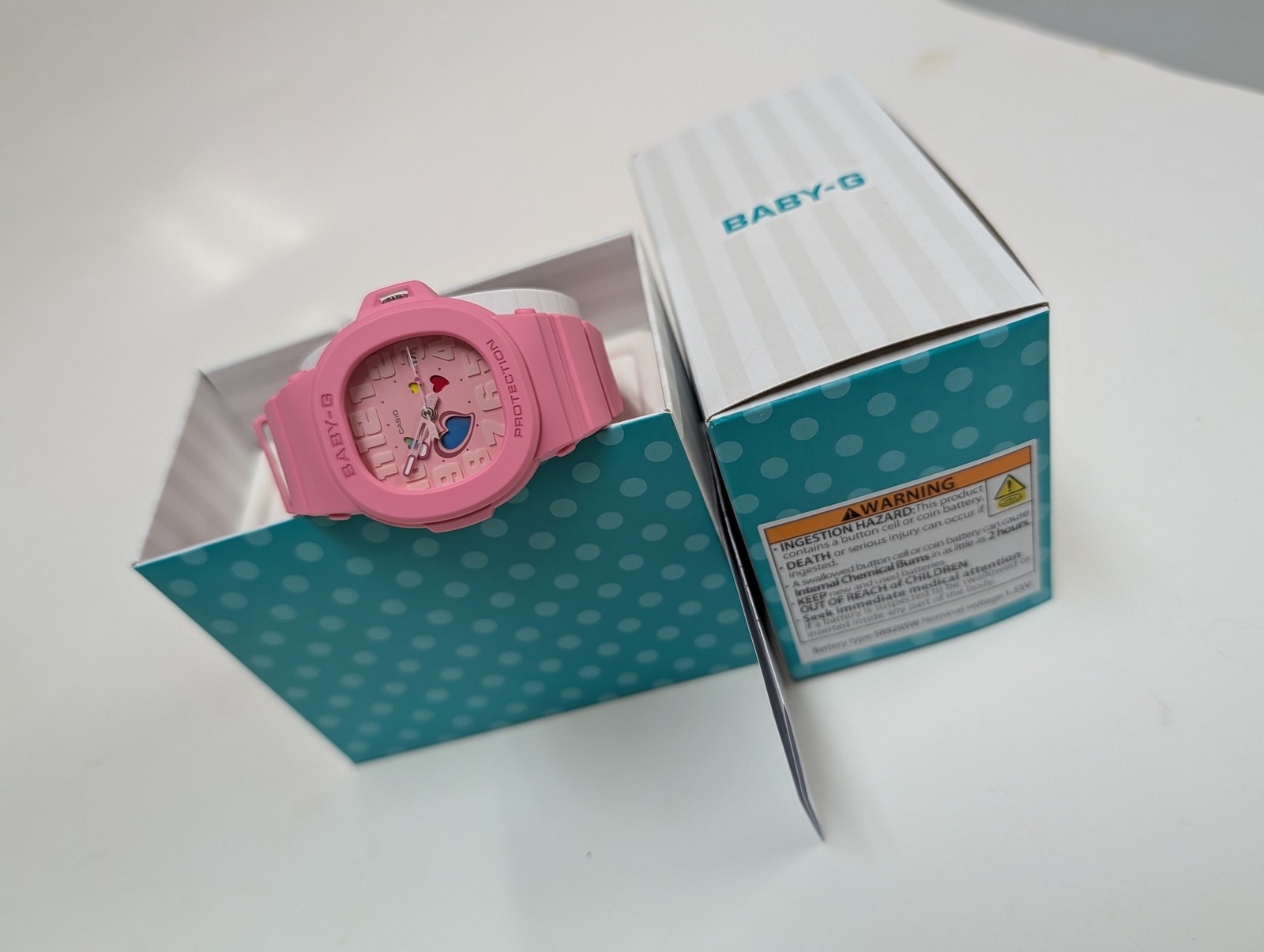 Casio Baby-G watch BGA10-4ACR Pink Love New