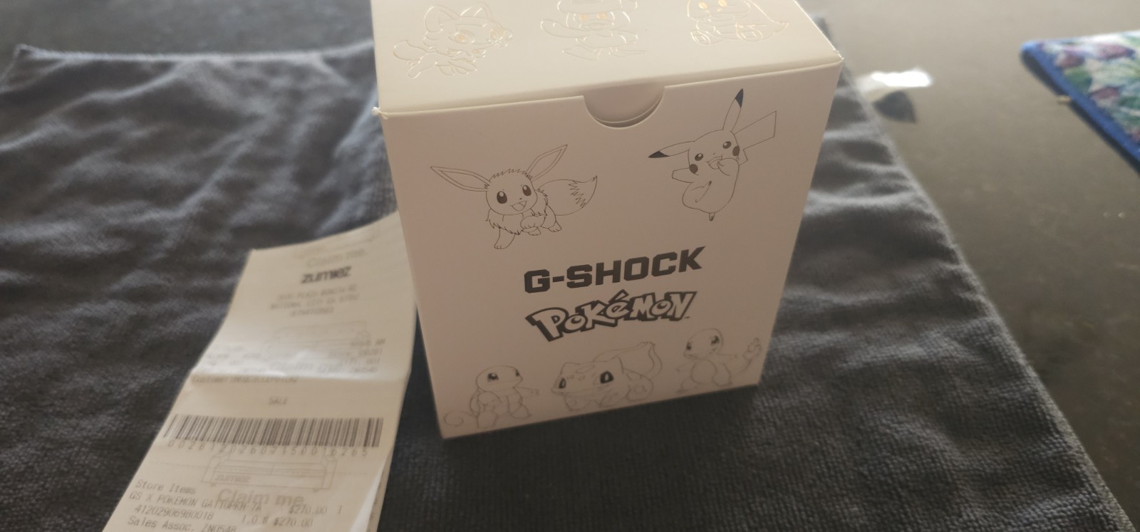 IN HAND Casio G-SHOCK x Pokémon 30th Anniversary GA110PKM-7A NEW Complete