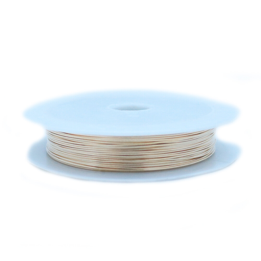 14K Gold Filled wire Half Hard Round-1/2 Round-Square 10-21 22 24 26 28 30 Gauge
