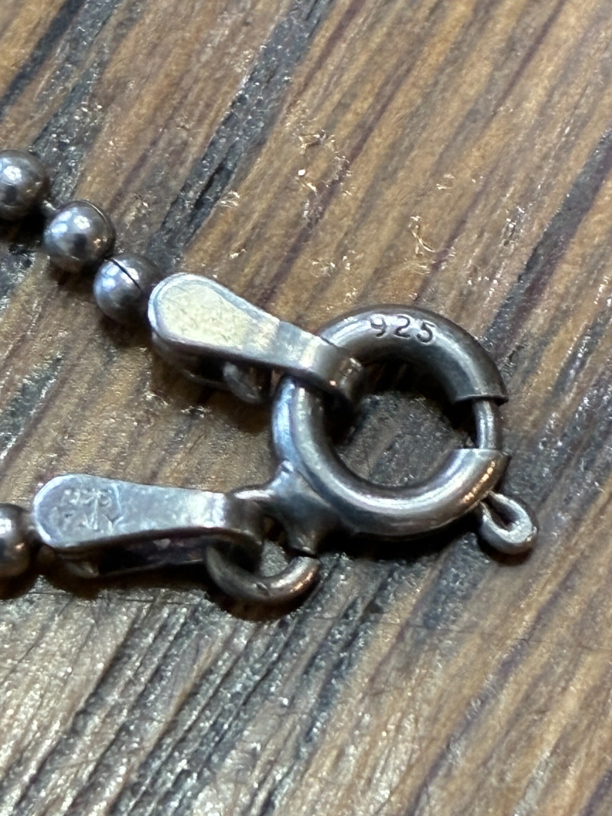 Sterling Silver 925 Italian ball bead link chain bracelet Knife Gun Noose Charms
