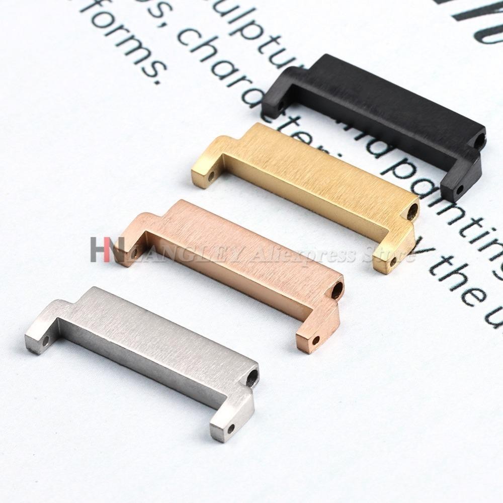 1 Pair Watch Strap Adapter Quick Release Connectors 18mm 20mm 22mm Watch Band