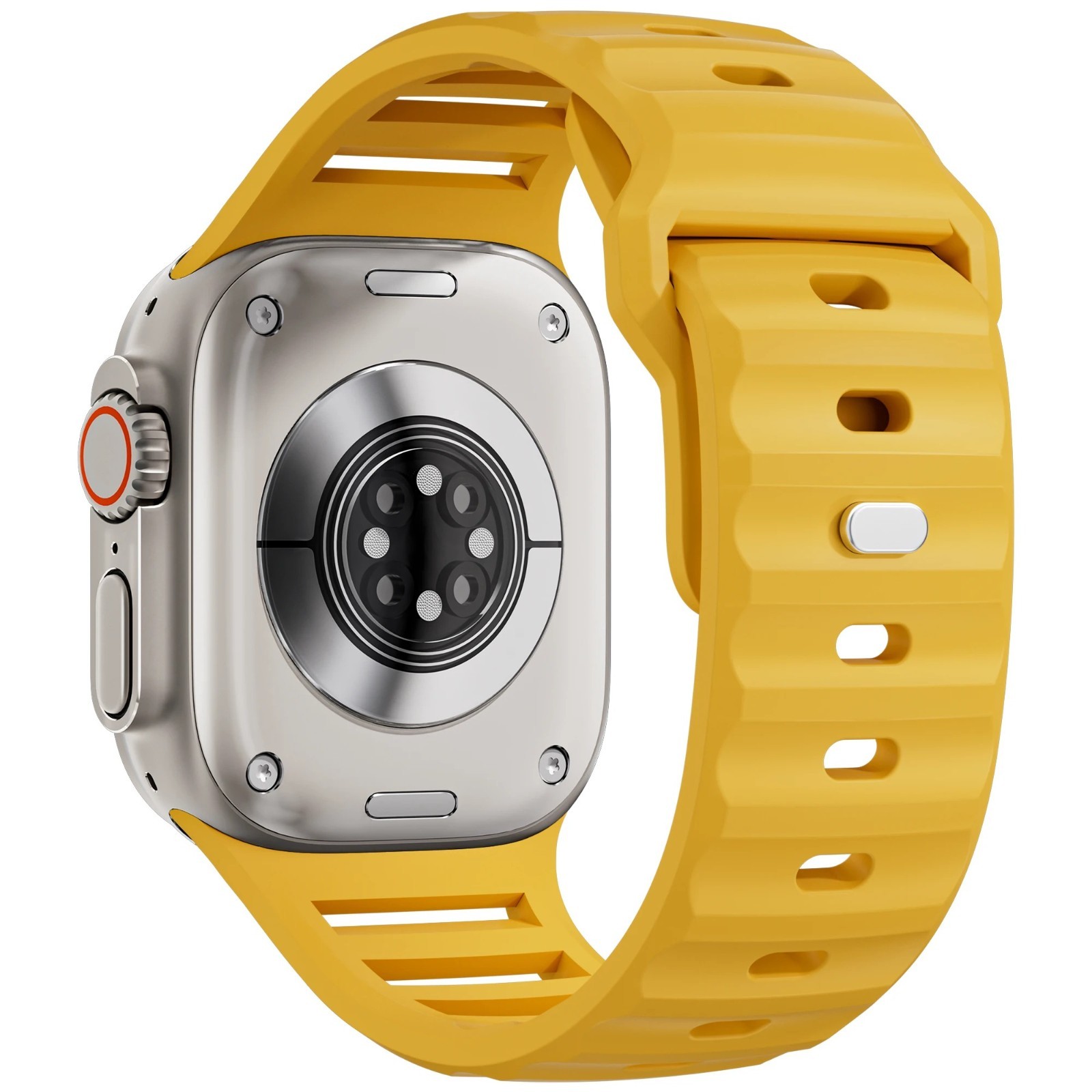For Apple Watch Series Ultra 3 11 10 9 8 7 iWatch 49mm Silicone Sport Band Strap