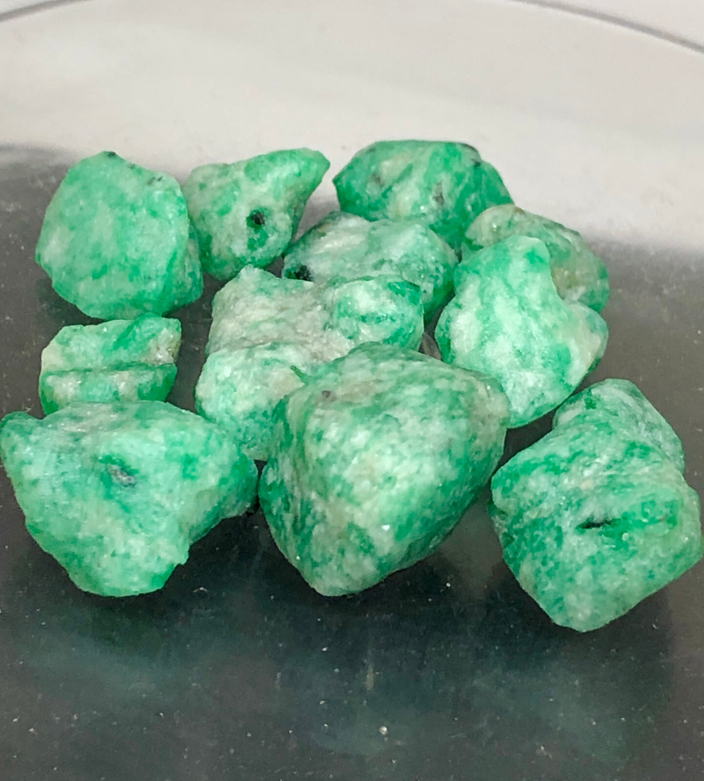 Natural top green crystal emerald rough gemstone raw lot 83,cts @swat pakistan