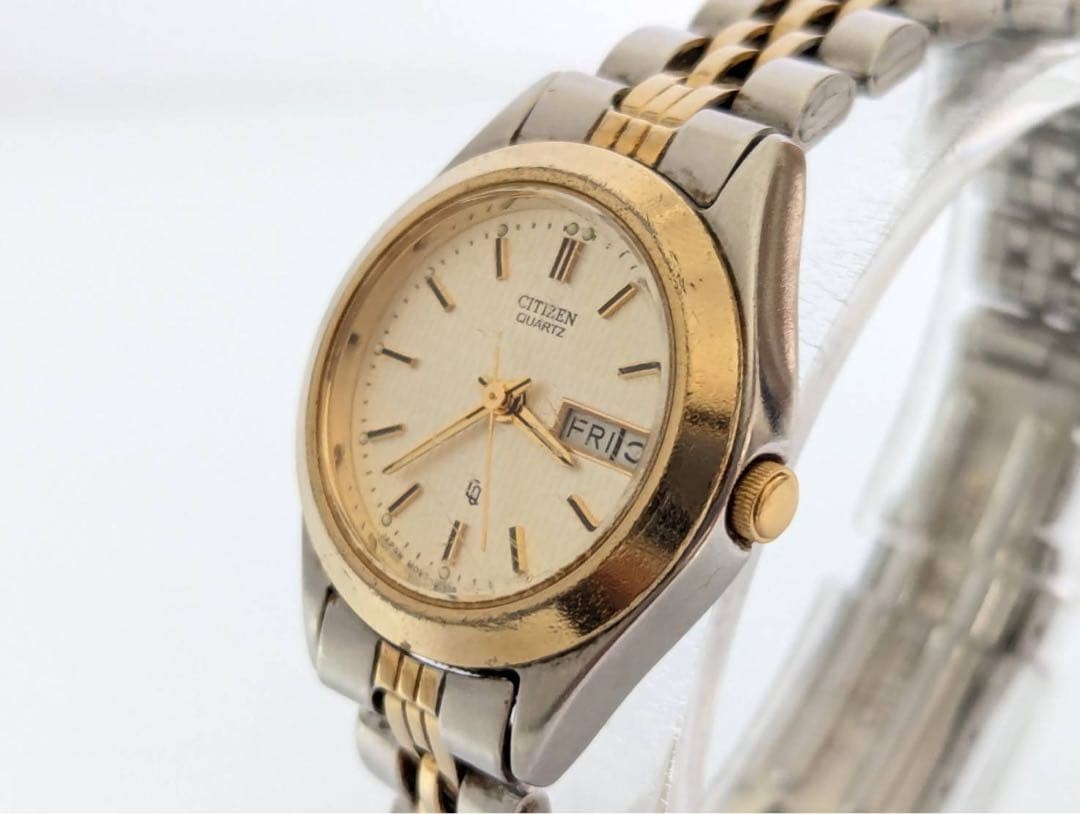 826 Working condition CITIZEN 6000-S96427 Ladies’ Date