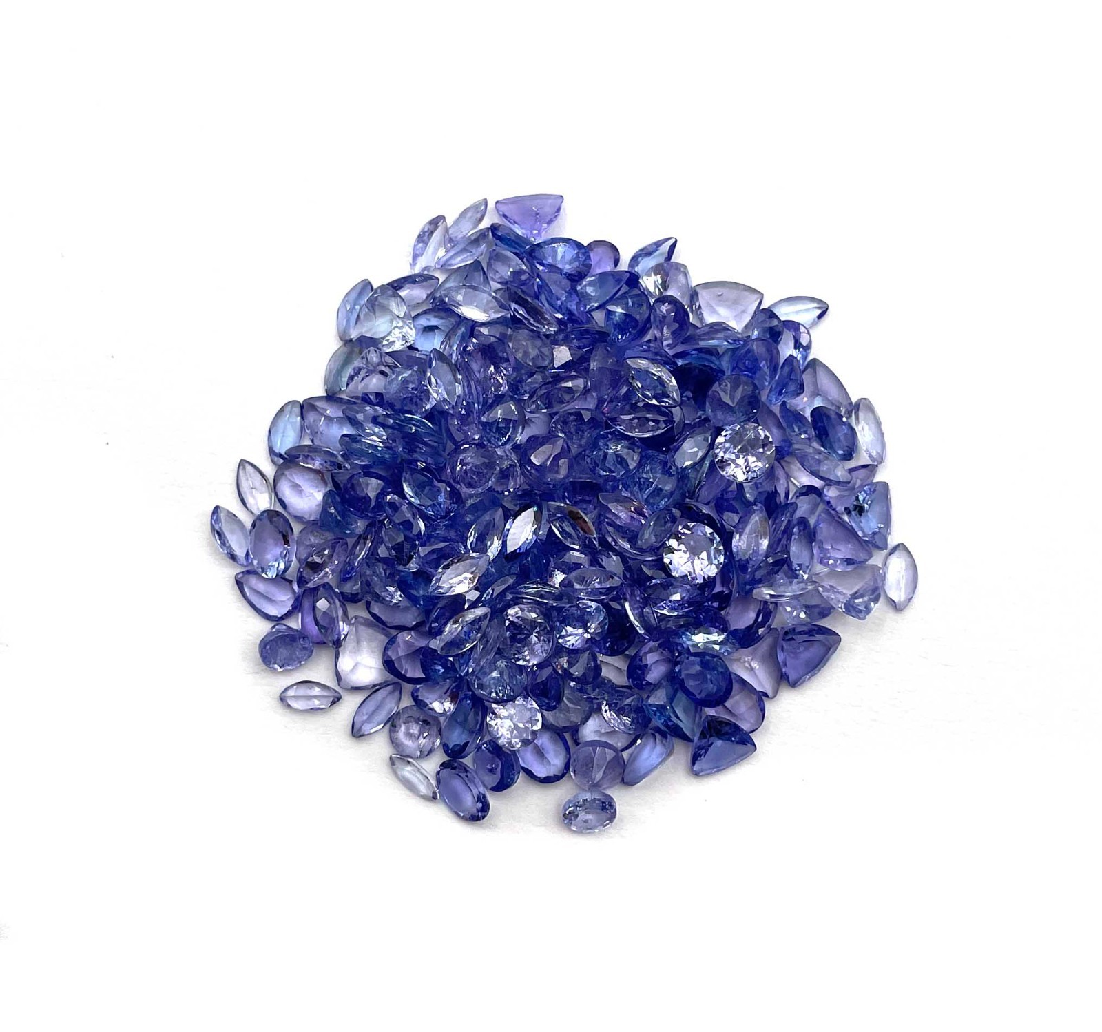 Natural Tanzanite Mix Shape Cut Loose Gemstone Lot 18-20 Pcs 2.50*5-5 MM 5 CT