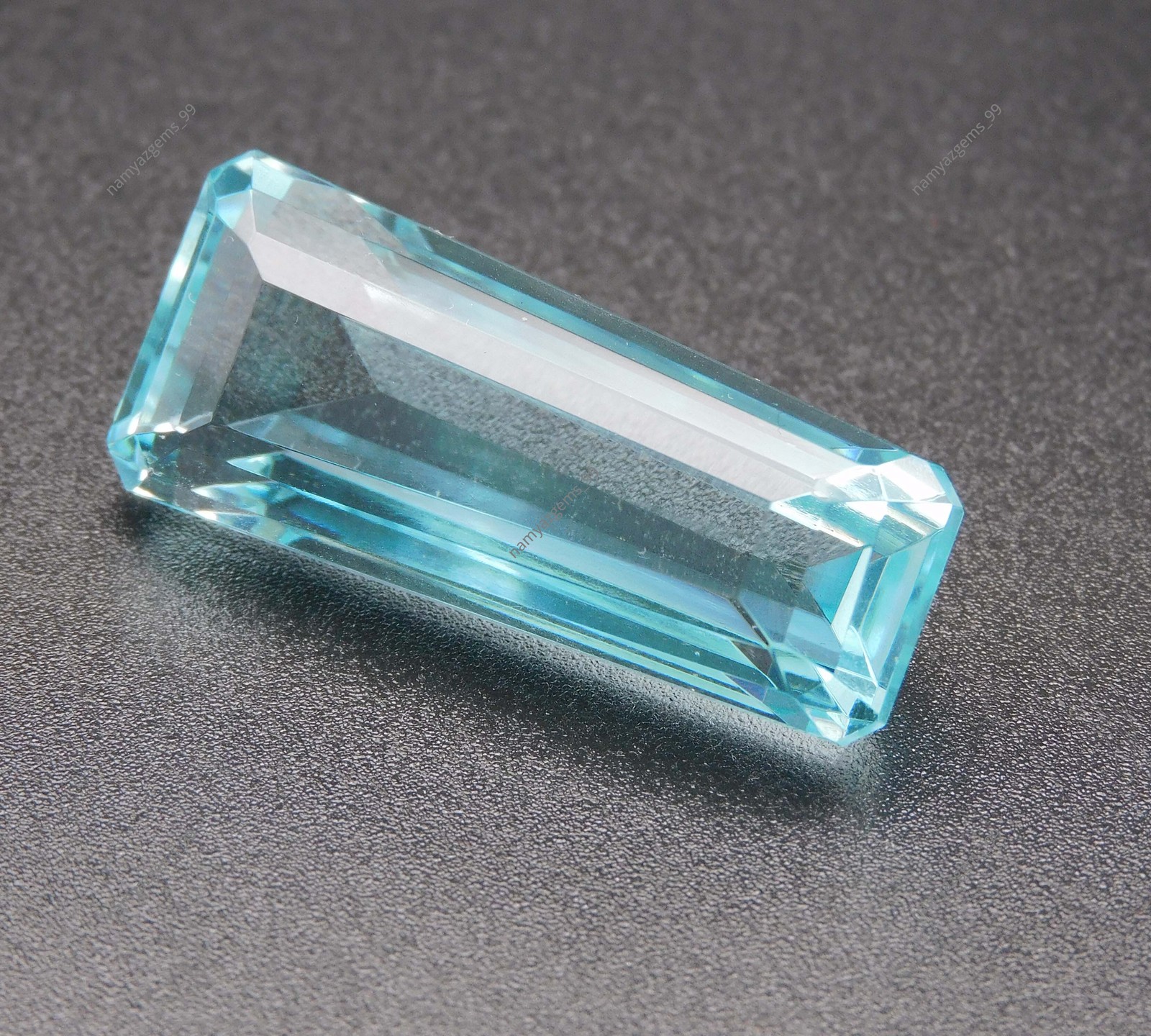 51.85 Ct Premium Natural Blue Aquamarine Fancy Cut Certified Loose Gemstone