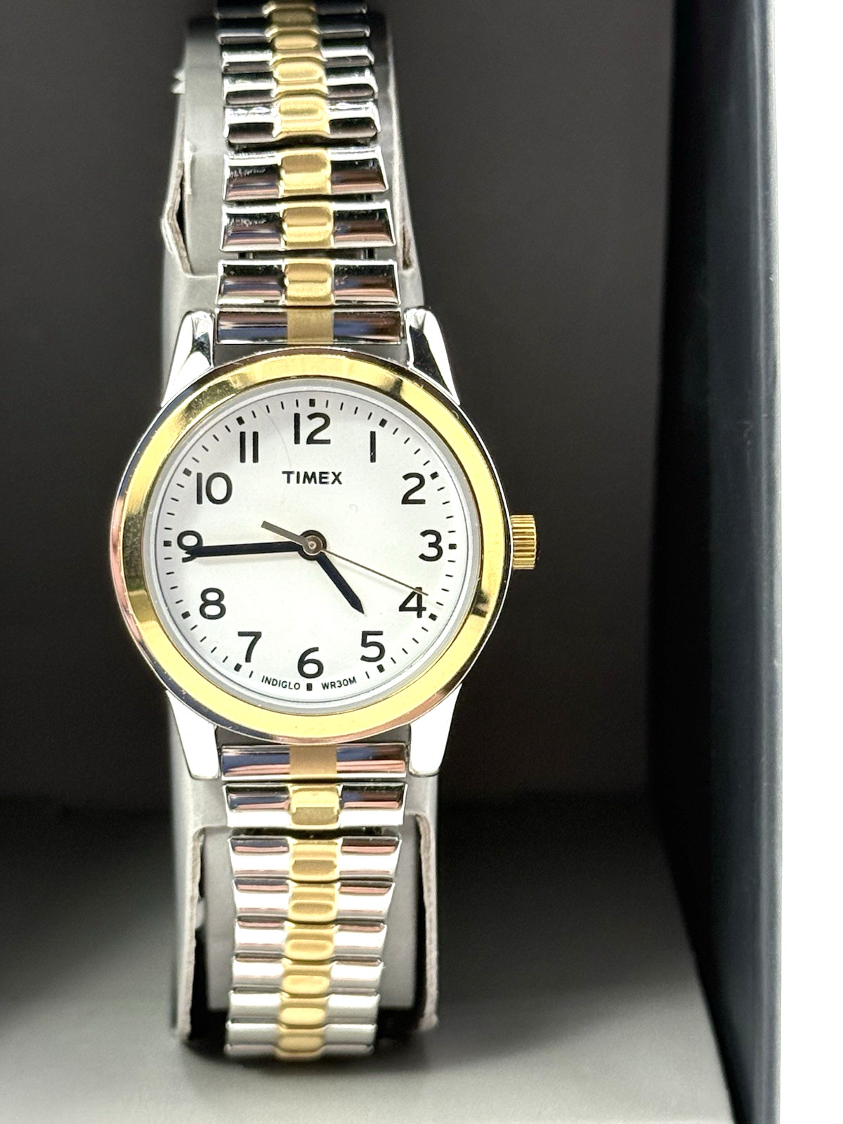 Timex® Women’s Two Tone Expansion Watch – T2N068- New!!