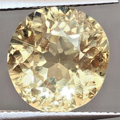 4.25 ct Top Quality Natural faceted Flower cut Citrine Loose Gemstone