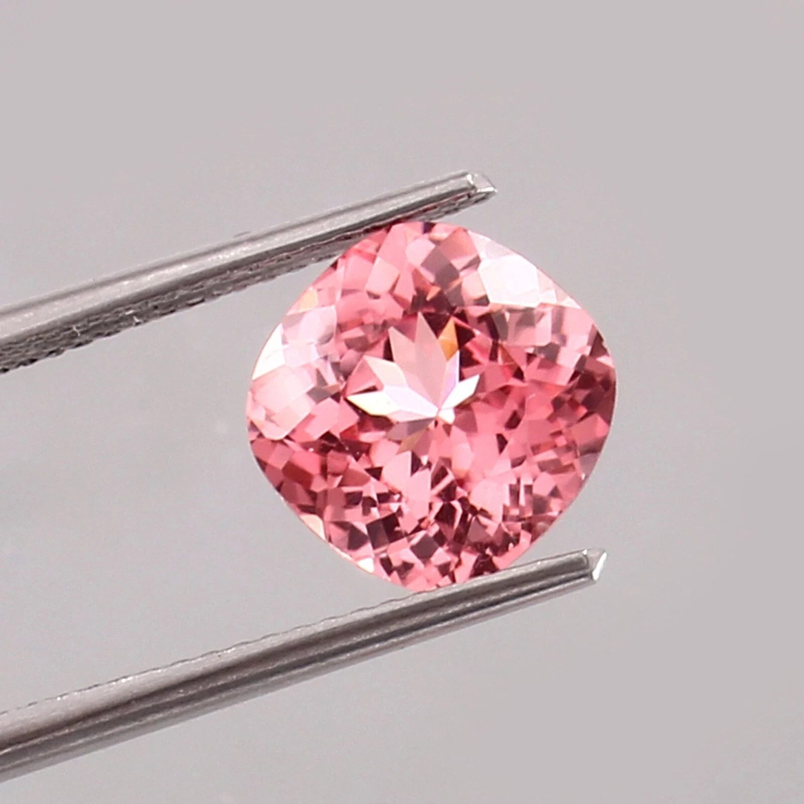 A+Cushion Cut Fiery 6.05 Ct Natural Ceylon Padparadscha Sapphire LooseGemstone