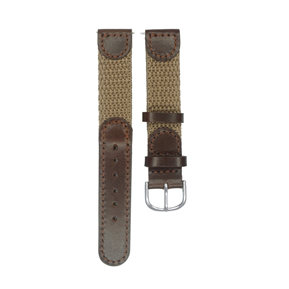 16mm 17mm 18mm 19mm 20mm 22mm 24mm Genuine Leather Nylon Watch Strap Watch Band