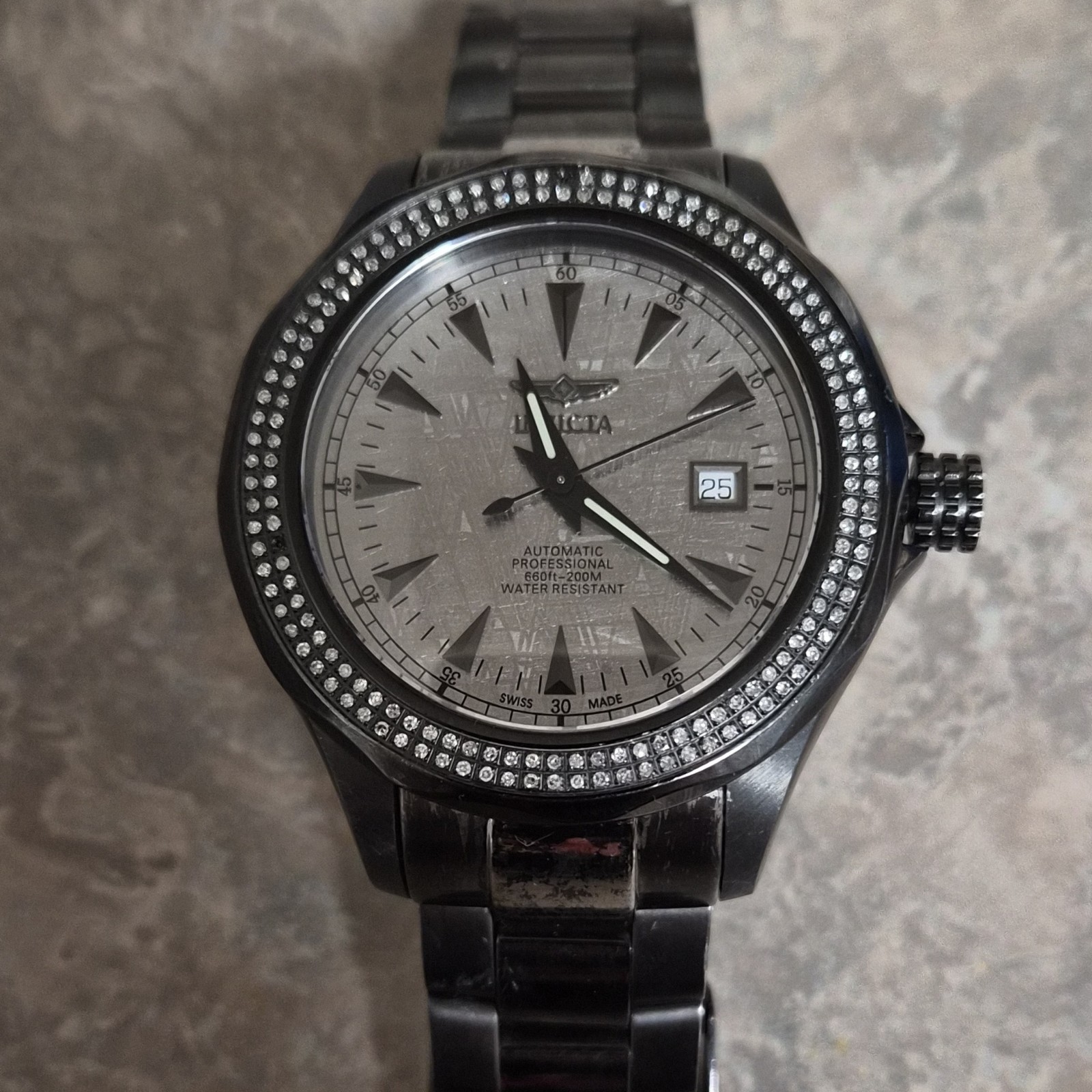 Invicta Meteorite Mako Pro Diver Men’s Automatic Watch 45mm Steel