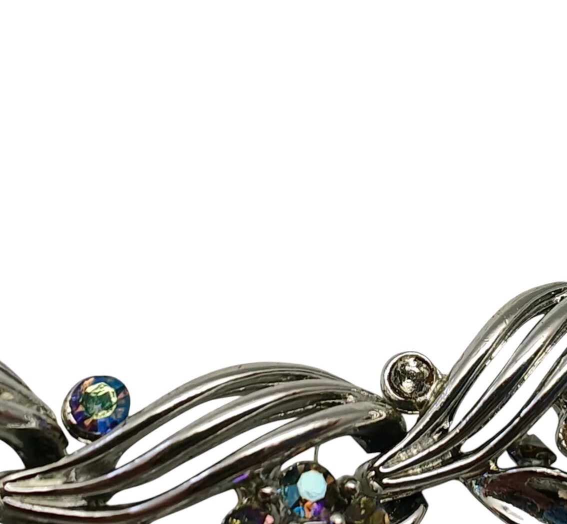 Lisner Rhinestone Special Occasion Necklace Missing Rhinestones