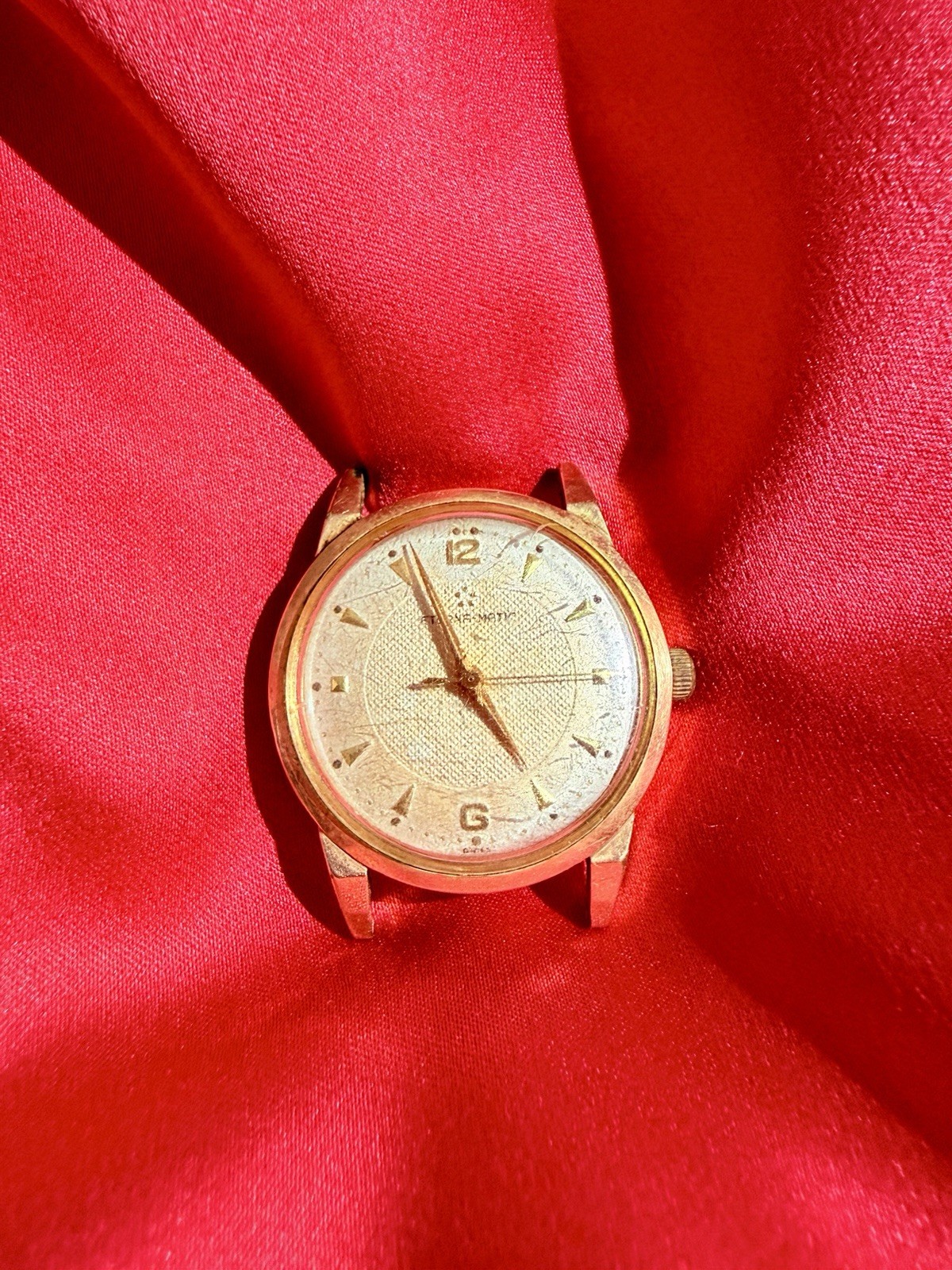 ETERNA MATIC Vintage Men’s Watch 14K Gold Filled (BEZZLE ONLY &FULLY FUNCTIONAL)