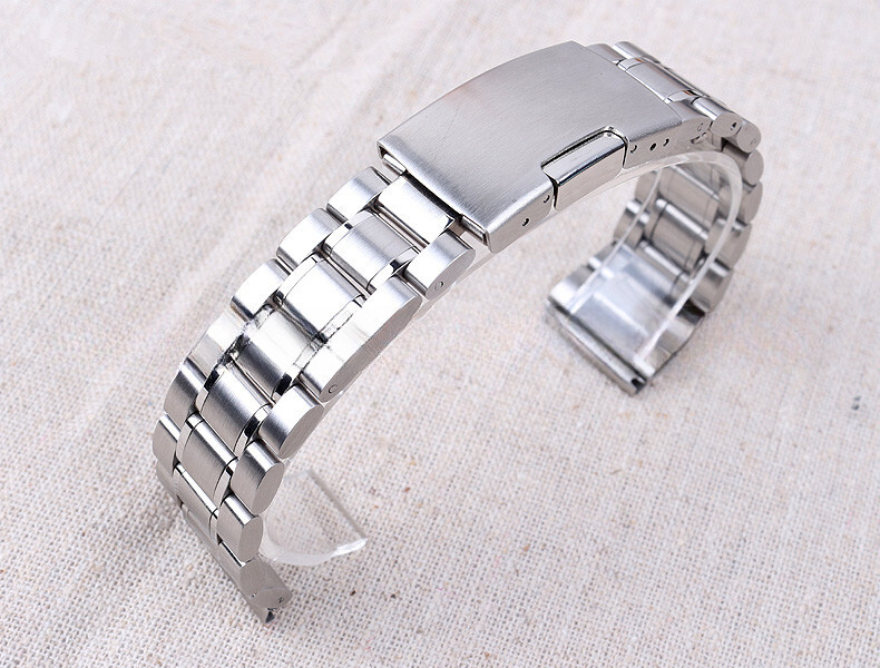 High Quality Solid Stainless Steel Watch Strap Band metal 14/16/18/20/22/24/26mm