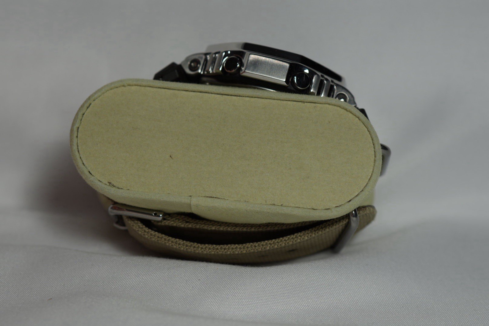 Casio G-SHOCK GM-2100CB Ana-Digi Quartz 200m Octagon Green Fabric Strap