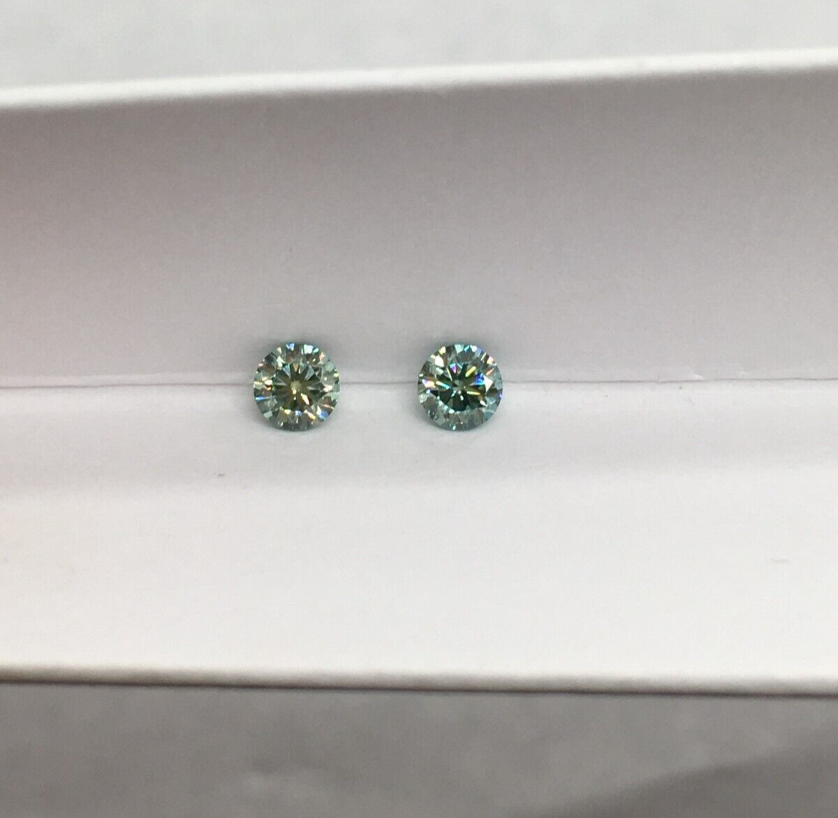 Original Color Loose Moissanite 3-12mm VVS1 Round Cut D Color GRA Certificate