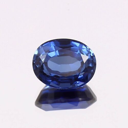 AAA Natural Flawless Ceylon Blue Sapphire Loose Oval Gemstone Cut 1.20 CT -7x5MM