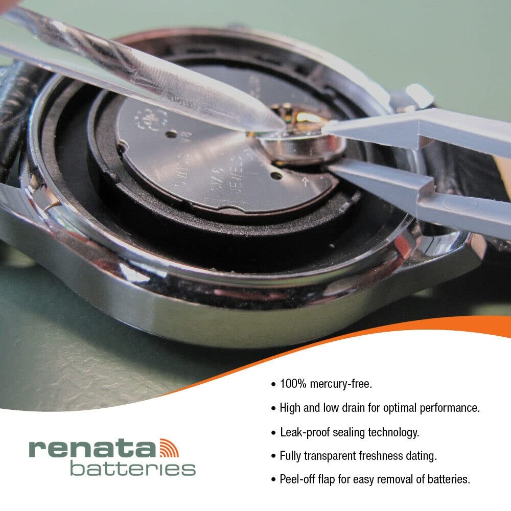 Renata Silver Oxide Battery 364 Sr621sw 1.55V For Watches Toys Cameras