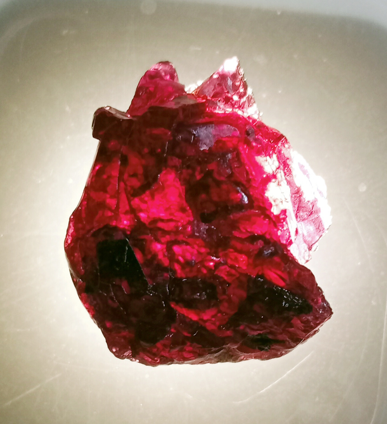 Natural Red Painite Rare Untreated Facet Rough 49.50 Ct Certified Gemstone