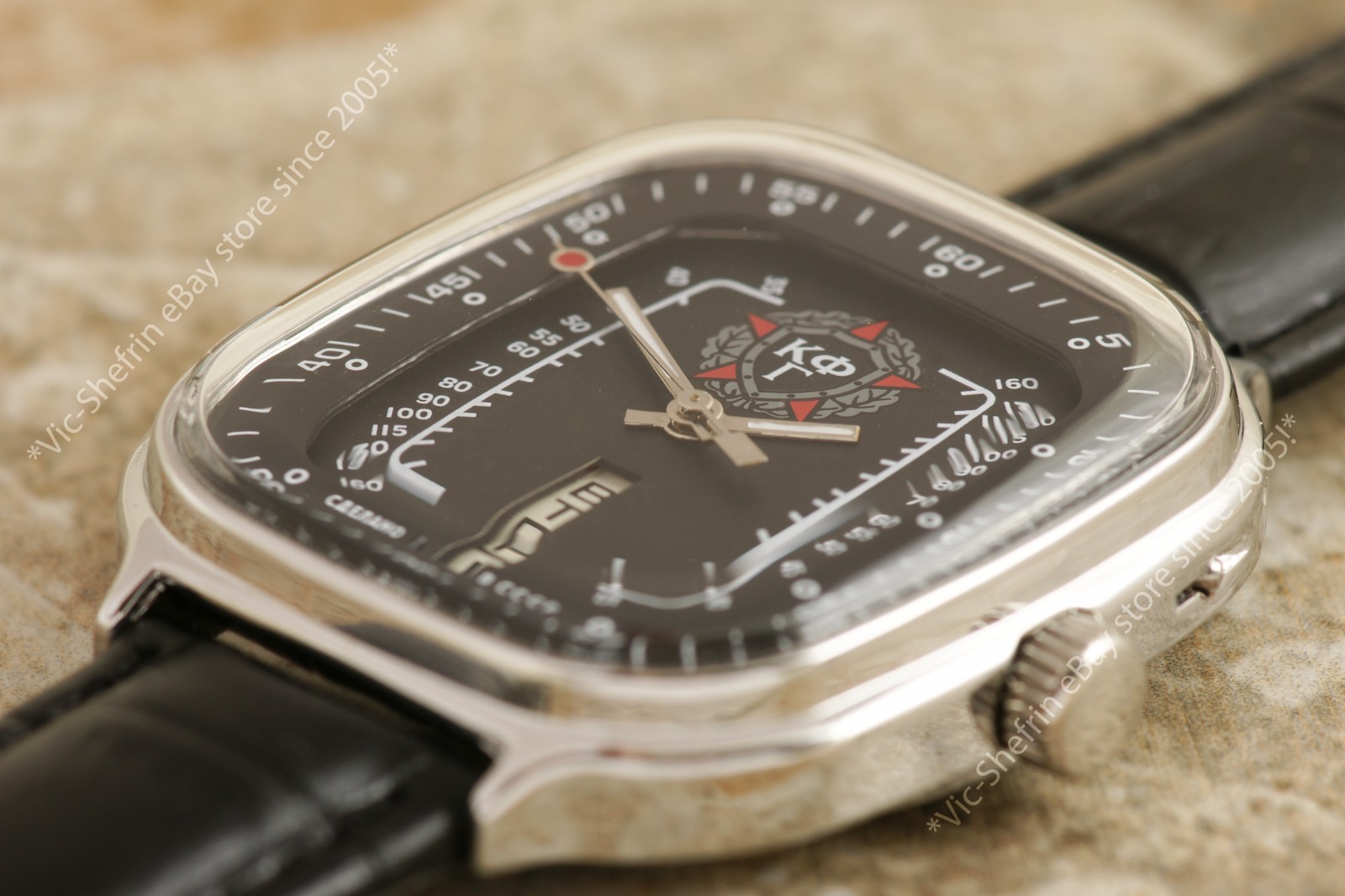 Rectangle Rare Medical Doctor’s Russian USSR Slava watch Medicine KFG 2428 NOS!