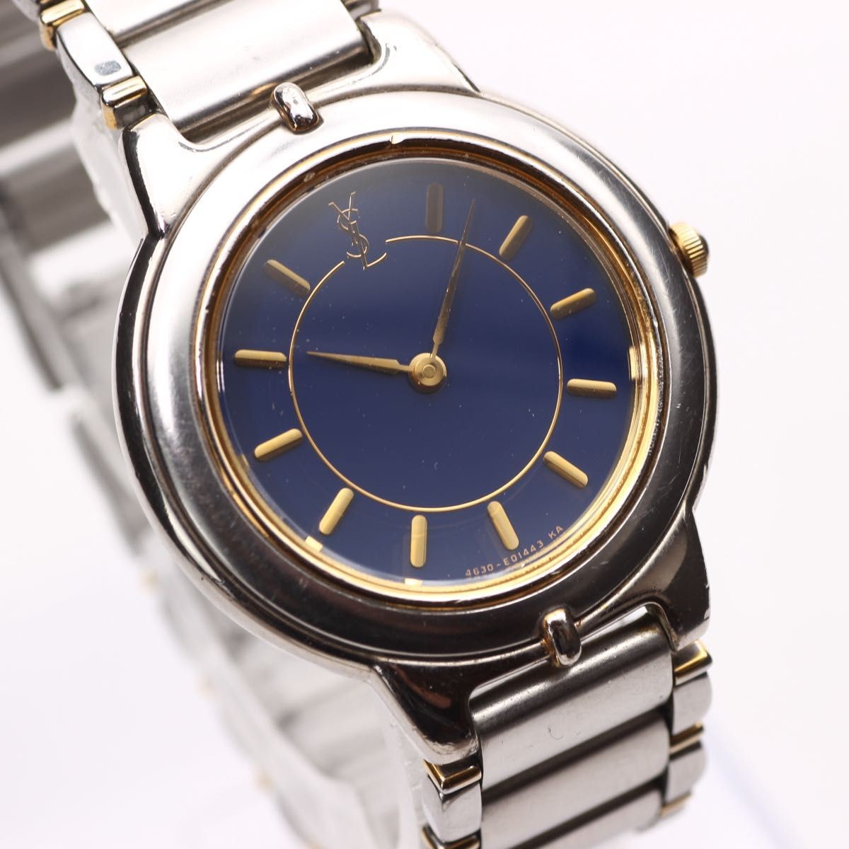 Rare Yves Saint Laurent Women’s Watch 90s Vintage Quartz 4625 E67269 Working