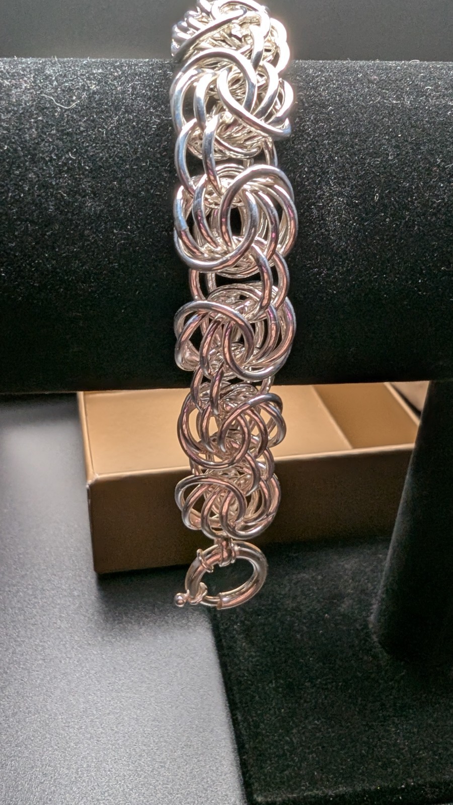 QVC Byzantine 925 Sterling Silver Bracelet New