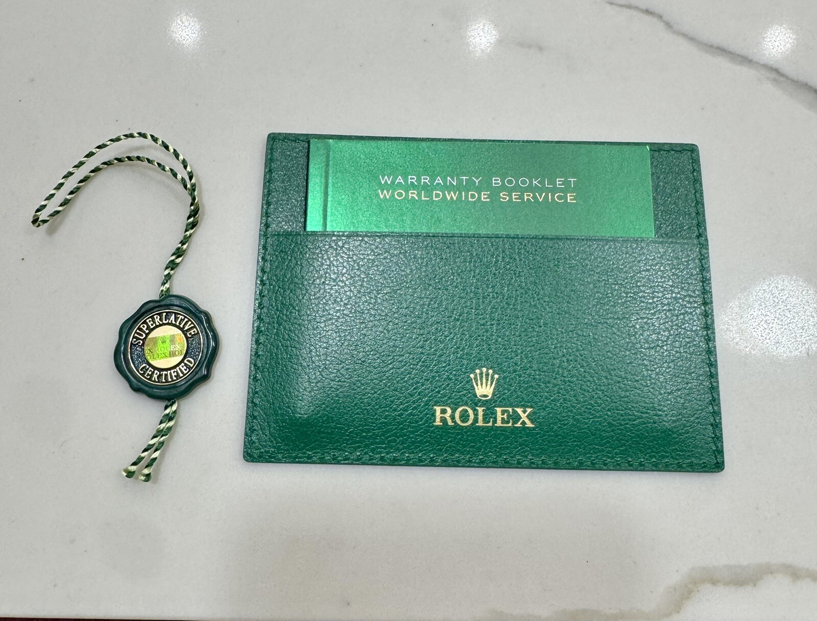 Genuine New Style Rolex Card Holder Guarantee Manual Booklet And Tag 2020 – NOW